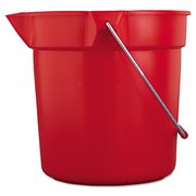 Rubbermaid Commercial 10 qt Red, Plastic FG296300RED